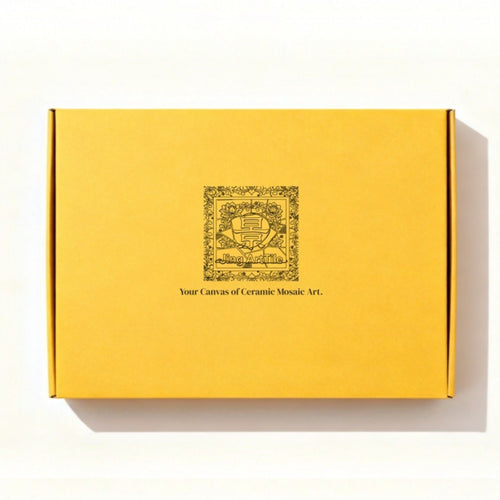 DIY Blue & White Porcelain  Mosaic Kit | Tree of Life